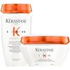 KERASTASE Kérastase, Nutritive, Routine Nutriente Per Capelli Molto Secchi, Con Sostanze Nutritive Essenziali, Shampoo Bain Satin Riche + Maschera Masquintense Riche