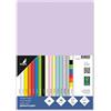 Kangaro - Carta colorata pastello Lilla DIN A4 - 120 g/m² FSC mix - 100 pezzi - Carta da lettere fai da te