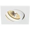SLV lampada a incasso da soffitto NEW TRIA 68 quadrato/faretto, lampada a stelo, faretto da soffitto, lampada da soffitto, lampada a incasso LED, illuminazione per interni / GU10 50W bianco