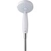 Mira Showers Mira Nectar 2.1703.002 9 - Telefono doccia a 4 getti, cromato, bianco, 2.1703.002