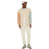 Trendyol Cardigan in Maglia con Colletto Bomber Standard Uomo Maglione, Beige, XL