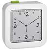 TFA Dostmann 60.2556.02 - Sveglia digitale con funzione snooze, retroilluminazione, colore: bianco, 80 x 40 x 120 mm
