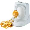 Pelamatic - Pela Verdure Elettrico | Sbucciamele Automatico | Adattabile Frutta e Verdura | Facile da Pulire | Acciaio Inossidabile, Arancione