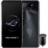 Asus ROG Phone 7 5G Smartphone (12 + 256 GB, 6,78 FullHD + 165 Hz, display AMOLED, Snapdragon™ 8 Gen2, tripla fotocamera 50 MP, batteria da 6000 mAh), Phantom Black