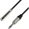 Adam Hall Cables 4 STAR BOV 0600 - Prolunga cuffie presa jack stereo da 6,3 mm a jack stereo da 6,3 mm 6 m