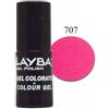 LAYLA Layba Gel Polish - Smalto semipermanente n. 707 pink fluo