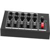 Mini mixer audio Line Mixer Controllo volume indipendente professionale Mixer
