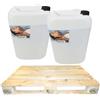 WATER LINE WATER OXI LOW CONCENTRATION Kit Maxi Risparmio con 12 Taniche da 25 kg - Ossigeno Liquido 12% Libera Vendita
