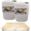 WATER LINE Water Oxi Low Concentration Kit Maxi Risparmio con 20 taniche da 10 kg - Ossigeno attivo al 12%