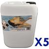 WATER LINE Water Oxi Low Concentration Kit Risparmio con 5 taniche da 10 kg - Prodotto liquido a base di ossigeno attivo al 12%