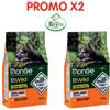 Monge Crocchette per cani Monge grain free puppy & junior anatra e patate 12 Kg PROMOX2 [Prezzo a confezione]