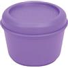 MILAN® Contenitore per alimenti rotondo 0,25l viola, serie SUNSET