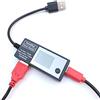 PortaPow Multimetro USB Per il Controllo Della Potenza Di Pannelli Solari/Caricabatterie/Cavi USB/PC V3