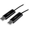 StarTech.com Cavo switch KM a 2 porte USB con trasferimento di file per PC e Mac, USB 2.0 (SVKMS2)