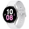 SAMSUNG Smartwatch Galaxy Watch5 44 mm, monitoraggio del benessere, fitness tracker, lunga durata della batteria, Bluetooth, argento [versione italiana]