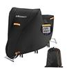 SRIMMIT Telo Coprimoto Impermeabile 420D per Moto di Grandi Dimensioni, con Finestra per Targa e Strisce Riflettenti, 3XL (250x95x125 cm)