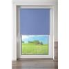 Khome K-home® Tenda a rullo termica, con struttura moderna, tessuto jeans, larghezza 90 x altezza 200 cm