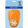 Ursus Perforatore con Leva, Medio, Puzzle, ca. 25,4 mm, Colore: Arancione