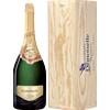 Champagne Vranken Jéroboam - Champagne Vranken Demoiselle EO - Brut Tête de Cuvée - Cassa Di Legno