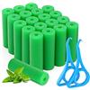 BVN Aligner Chewies, 20 Pezzi Allineatore Dentale da Masticare e 2 Pezzi di Strumenti di Rimozione Allineatore, Seater Aligner di Vassoio, Seater Allineatore Aligner Chewies, Verde