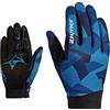 Ziener CNUT - Guanti da ciclismo da uomo, traspiranti, ammortizzanti, Galaxy Blue, 7,5
