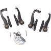 KHEbikes KHE Promax BMX V-Brake freni a V in alluminio forgiato nero anodizzato anteriore posteriore