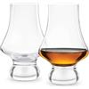 Final Touch Bicchieri da degustazione di whisky, set di 2 bicchieri in cristallo senza piombo, rinforzati in titanio DuraShield, realizzati a mano (LFG4122)