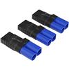 OliYin 3pcs Maschio EC5 Losi a femmina TRX Traxxas Adattatore Brushless per SCT LiPo Slash (confezione da 3)