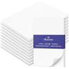 Fantastino® Block Notes A6 Bianco - 10 Pezzi. Piccoli, 500 Fogli (50 per Blocco) Carta Premium 90 g/m². Blocco Note, Fogli per Appunti, Blocco a Strappo per Ufficio, Casa, Scuola, Università.