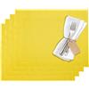 Westmark Set da tavola/Tovagliette americane, 4 Pezzi, 42 x 32 cm, Materiale sintetico, Giallo, Saleen Edition: Home,01210247150