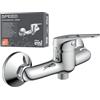 EISL NI168SCR Miscelatore per doccia, miscelatore monocomando per tubo doccia, semplice collegamento al tubo doccia standard, cromato