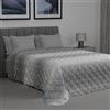 Dorian Home - Trapuntino Leggero Matrimoniale 260x270 100% Puro Cotone Morbido Certificato Traspirante, Copriletto Estivo e Autunnale Trapuntato Ideale 4 Stagioni, Trapunta Primaverile Mezza Stagione