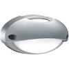 Lombardo LB8232G Airy Top Oval 300 E27 Max 1 x 60 W DU Luxe EL Tecnoop grijs glas acid IP54