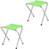 Generic Portapacchi per Valigie da 2 Pacchi - Portavaligie Portatile per La Casa, Sgabello Pieghevole da Viaggio, Portapacchi per Camera degli Ospiti, Ripiano per Valigie Multifunzionale (Color : Green)