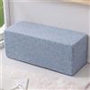 XWanitd Cuscino per divano, cuscino rettangolare, per divano, bracciolo, cuscino lungo, per comodino, lavabile, 15 x 15 x 40 cm, colore: blu