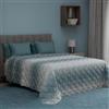 Dorian Home - Trapuntino Leggero Matrimoniale 260x270 100% Puro Cotone Morbido Certificato Traspirante, Copriletto Estivo e Autunnale Trapuntato Ideale 4 Stagioni, Trapunta Primaverile Mezza Stagione
