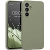 kwmobile Custodia Compatibile con Samsung Galaxy A54 5G Cover - Back Case per Smartphone in Silicone TPU - Protezione Gommata - verde grigio