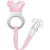 MAM Anello di dentizione con clip Mini Cooler & Clip, 2+ mesi, rosa