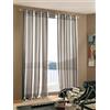 Home Collection CRI129 Tenda Cristy, Poliestere, Grigio, 140x290 cm