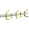 Kartell Hanger Appendiabiti, Parete 60 cm, Giallo Cedro