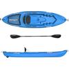 ATLANTIS Kayak-Canoa Ocean Blu- cm 266 sit on top, pagaia inclusa, per utilizzo in mare, lago e fiume