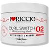 Ilovericcio I Love Riccio Curl Switch Maschera Per Capelli Ricci Con Olio di Argan, Macadamia e Jojoba, Ricci Definiti, Morbidi e Lucidi, Reidrata Capelli Secchi e Crespi, 250 ml