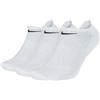Nike U Nk Everyday Cush Ns 3Pr Pacco 3 Calze Fantasmini Bianco