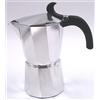 G.B. ILLA Caffettiera 6 tazzine in alluminio altezza 18cm diametro 9cm