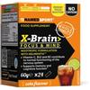 NAMEDSPORT Srl Named Sport - X-Brain Focus & Mind 24 Stick - Integratore per la Concentrazione e il Benessere Mentale - 24 Stick Monodose