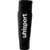 UHLSPORT GUARD SLEEVE SHIN PAD COMPRESSION SOCK Manicotti per Parastinchi