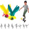 Jastown Kick Shuttlecock,Cinese Jianzi Feather Kicking Shuttlecock,Piume Colorate Jianzi Cinese per per Gioco Sportivo Esercizio Piede,volano del Piede,volano a calci all'aperto o al Coperto，2pc (BY)