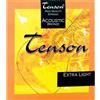 GEWA TENSON Set di corde per chitarra acustica, 80/20 bronzo, custom-light .011-.052
