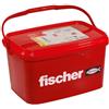 fischer 567899 SX Plus - Secchio per tasselli da parete, 8 x 40 mm, colore: grigio (1200 pezzi)