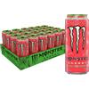 Monster Energy Ultra anguria, bevanda energetica senza zucchero, 453,6 g (confezione da 24)